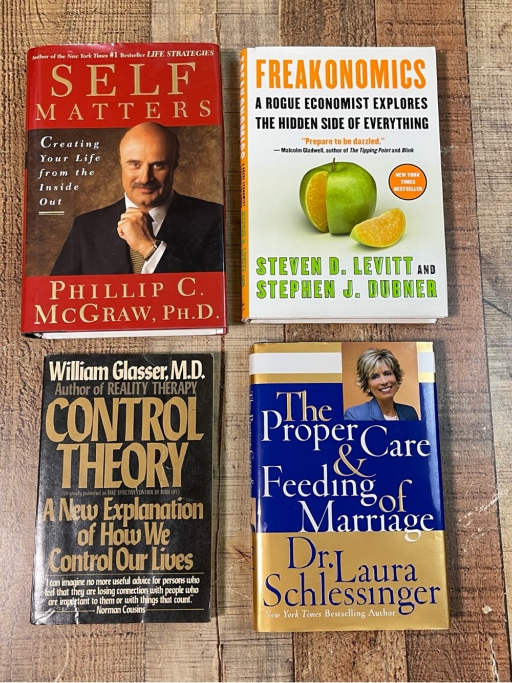 Self Help Hardcover Paperback Book Bundle Economics Business Relationships